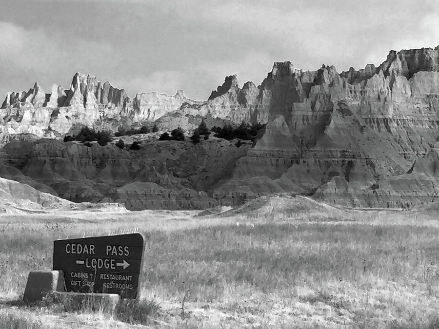 Badlands Cedar Pass Photograph by Mark Ryan - Fine Art America