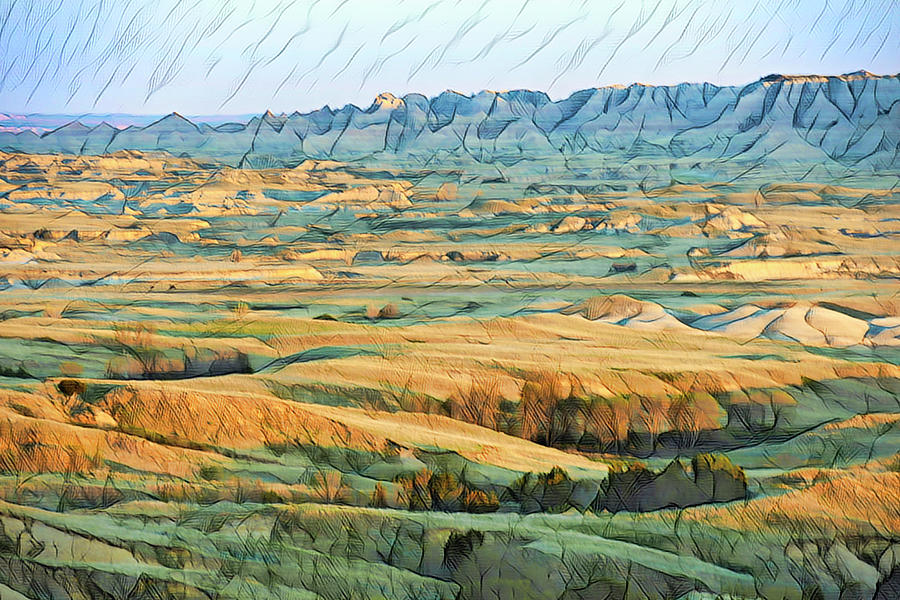 painting badlands guardian painting badlands guardian