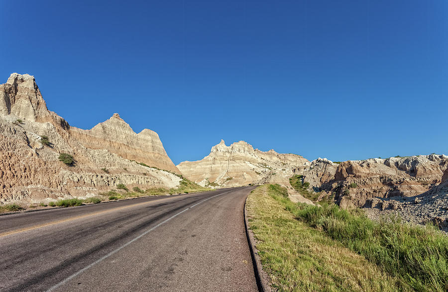 Badlands Highway Photograph by Chris Spencer - Pixels