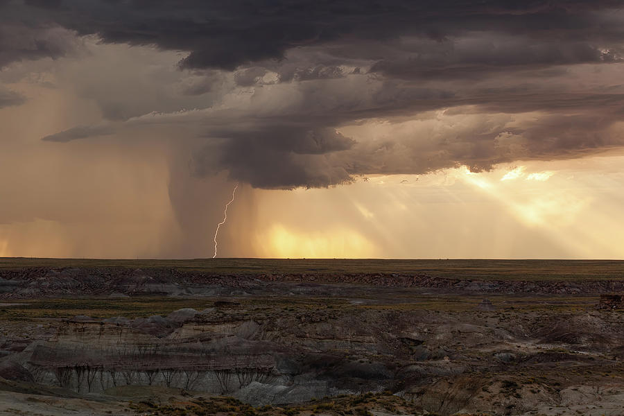 Badlands Monsoon Photograph by James Marvin Phelps