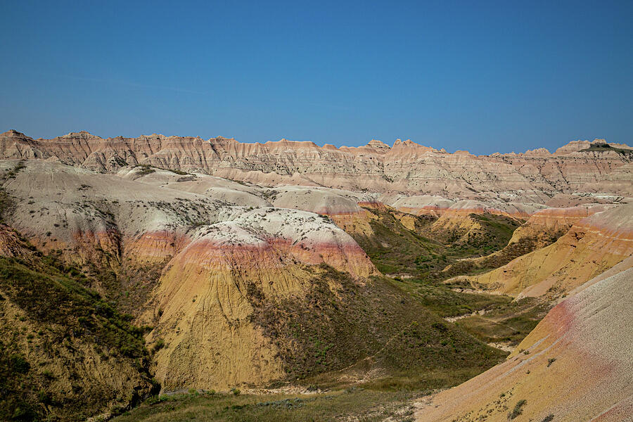Badlands National Park Scenic View Photograph - Badlands National Park 2 by Cindy Robinson