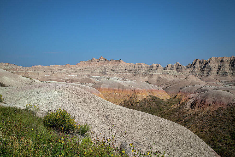 Badlands National Park Landscape Photograph - Badlands National Park by Cindy Robinson