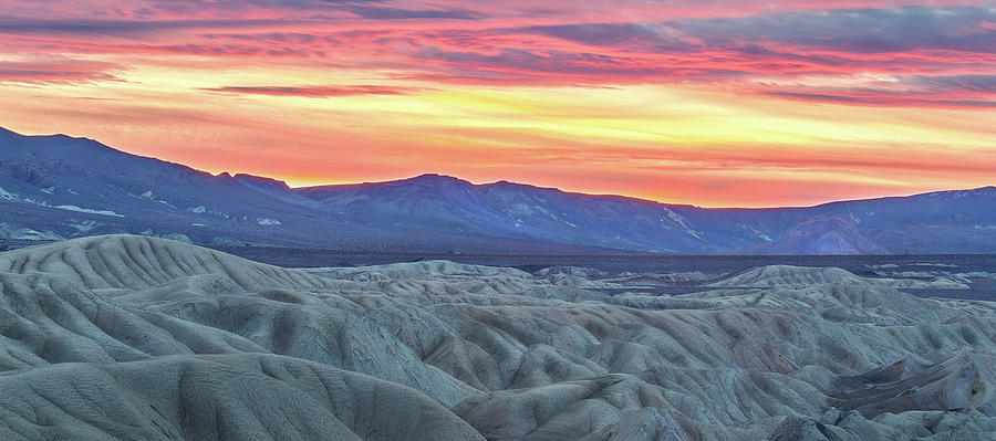 Death Valley National Park Photograph - Badlands of Death Valley II by Jon Glaser