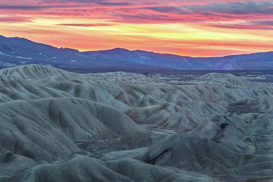 Badlands of Death Valley Photograph by Jon Glaser