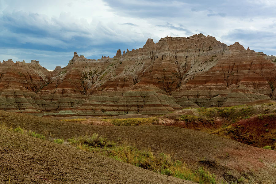 Badlands Pinnacles Photograph by David Hahn | Fine Art America