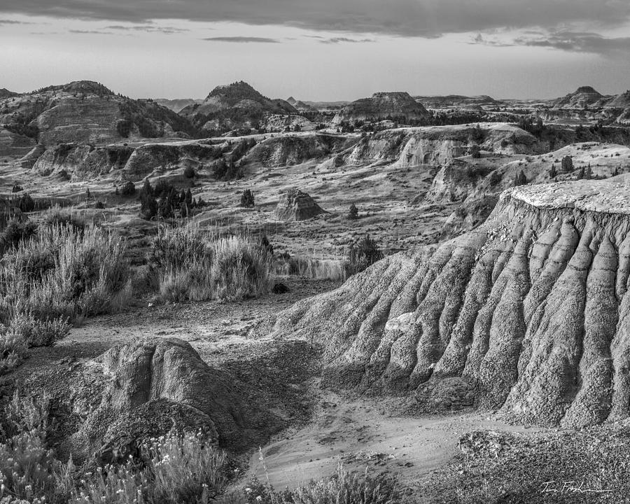 Badlands, South Unit, Theodore Roosevelt NP  Photograph by Tim Fitzharris