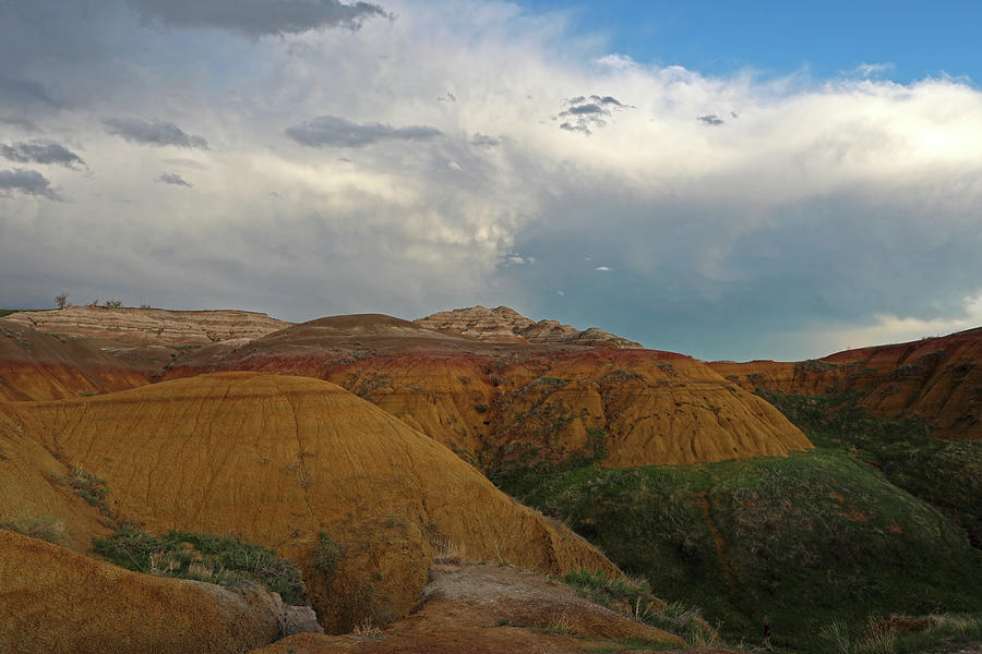 Badlands Yellow Mounds Photograph by Dan Sproul