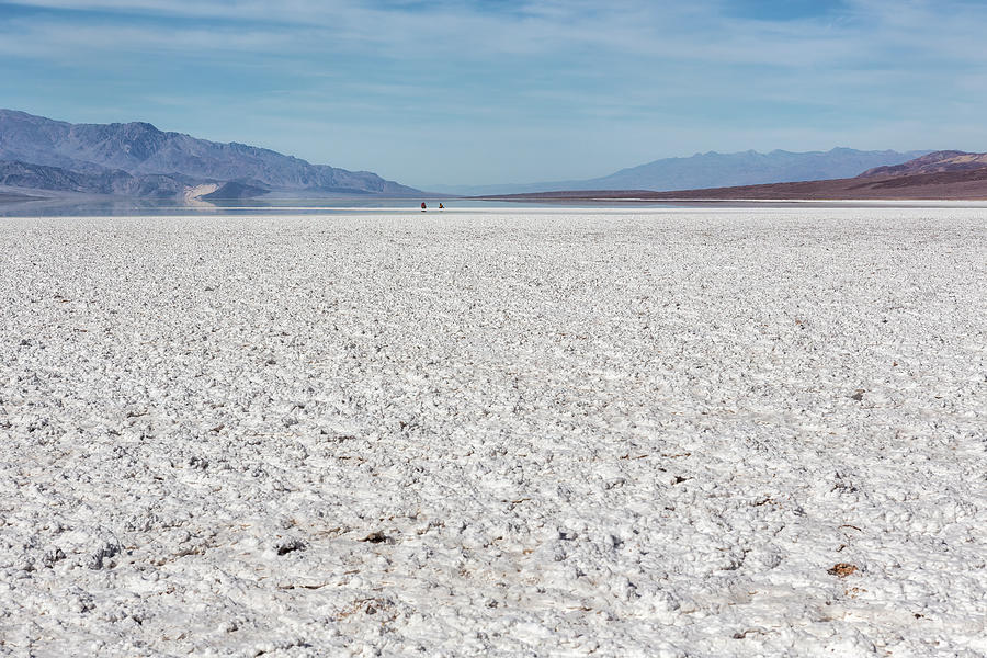 Badwater Basin at Death Valley Photograph by Belinda Greb