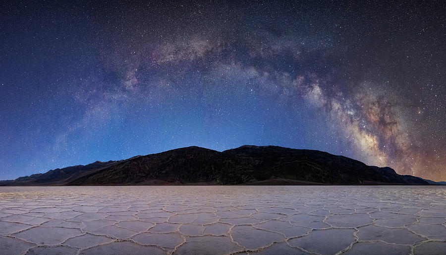 Badwater Basin, Death Valley Photograph by John Wilbur Badwater Basin, Death Valley Photograph by John Wilbur