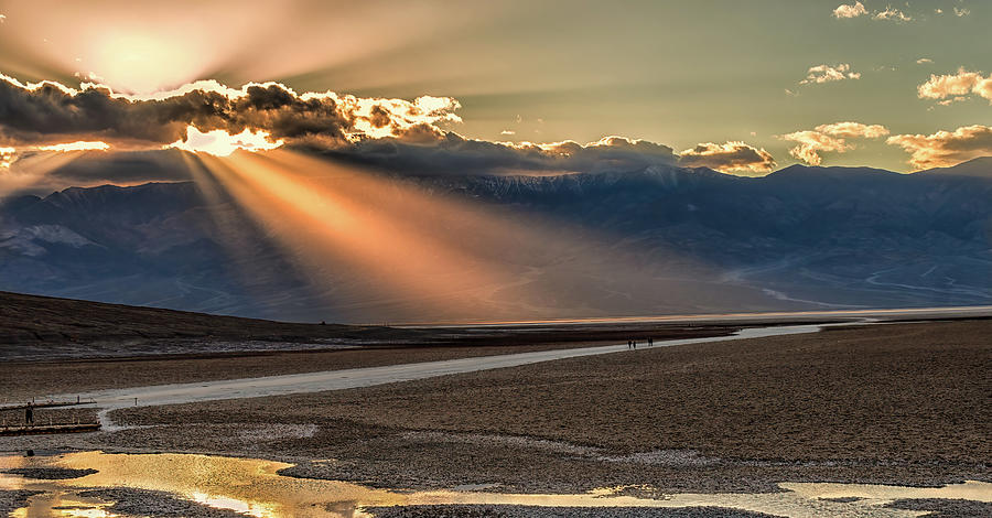 Badwater Basin Death Valley Photograph by Michael W Rogers