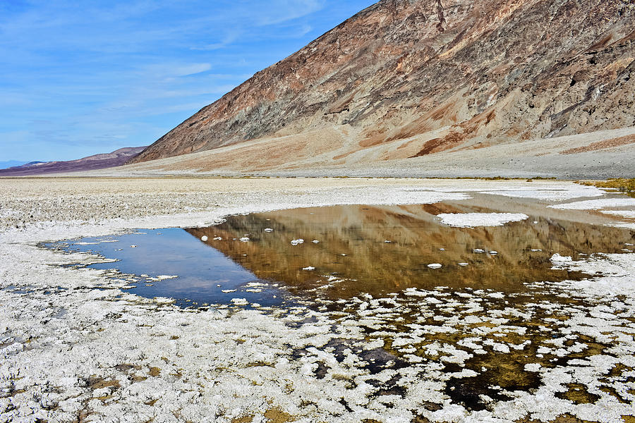 Badwater Reflections  Photograph by Kyle Hanson