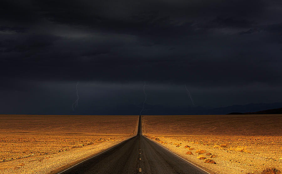 Badwater Road- Death Valley Photograph by Don Hoekwater Photography