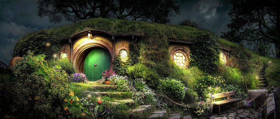 Fantasy Photograph - Hobbiton by Tanya Wallis