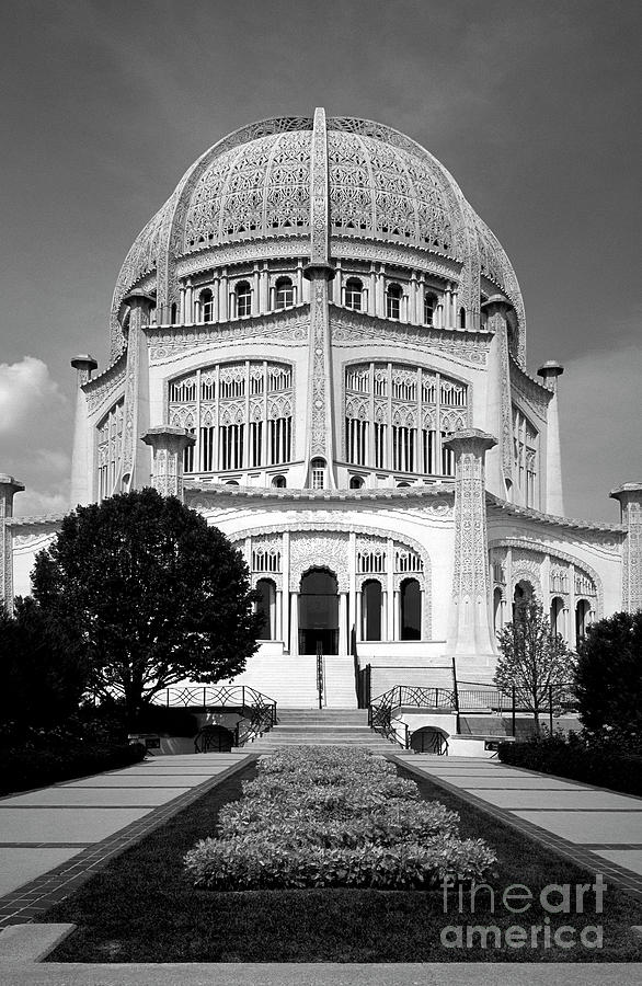 Chicago Photograph - Bahai Temple, Wilmette, Illinois by Arni Katz