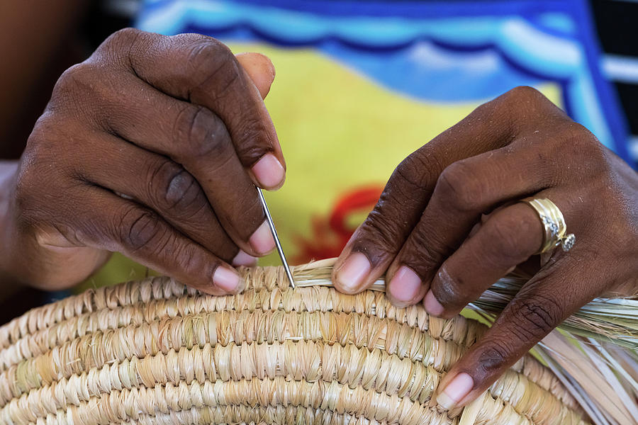 Bahamas Basket Making 1 Photograph by Lauren King Fine Art America