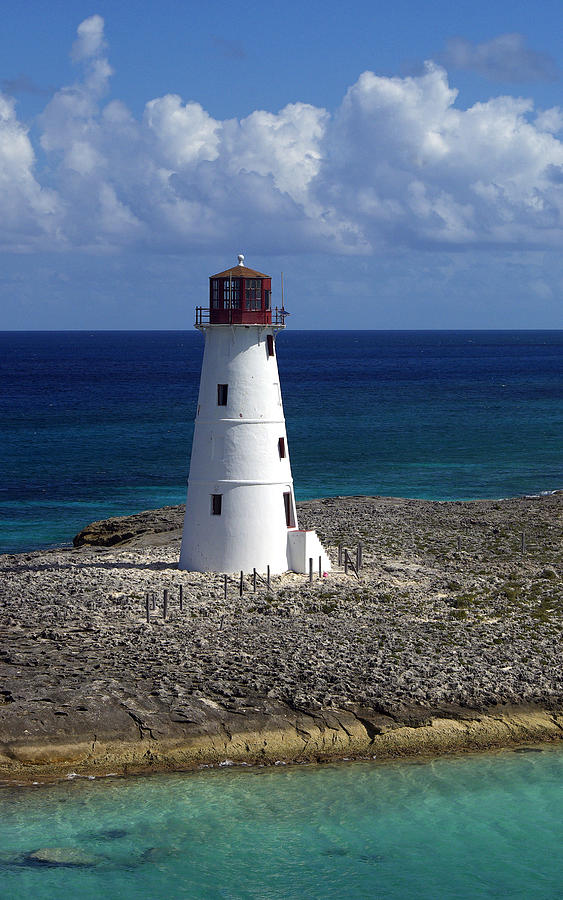 Bahamas Lighthouse - Nassau, Bahamas Photograph by Kenneth Lane Smith