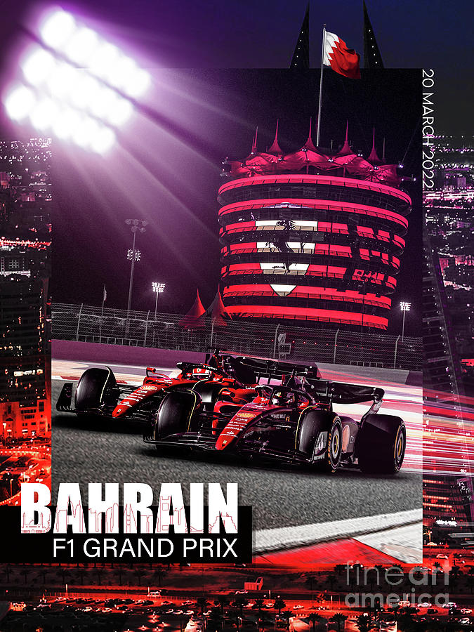 Bahrain F1 Grand Prix 2022 Digital Art by Rjd Photography - Fine Art ...