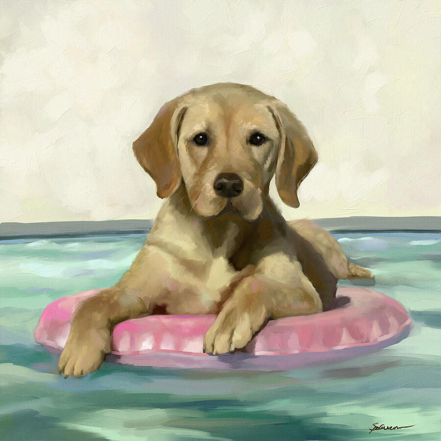 Bailey Floats Painting