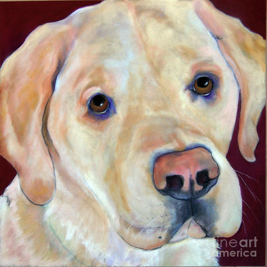 Bailey Painting by Pat Saunders-White