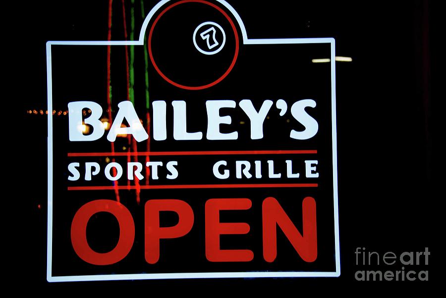 Bailey Sports Grille Photograph by David Bearden