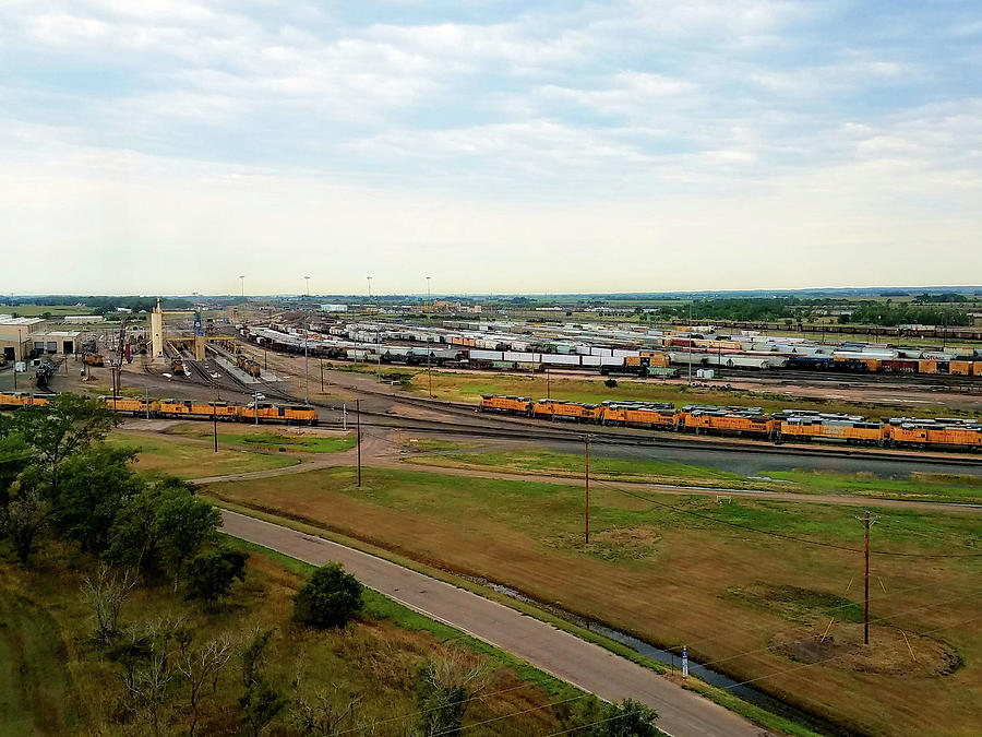 Bailey Yard Nebraska Photograph by Curtis Boggs - Pixels