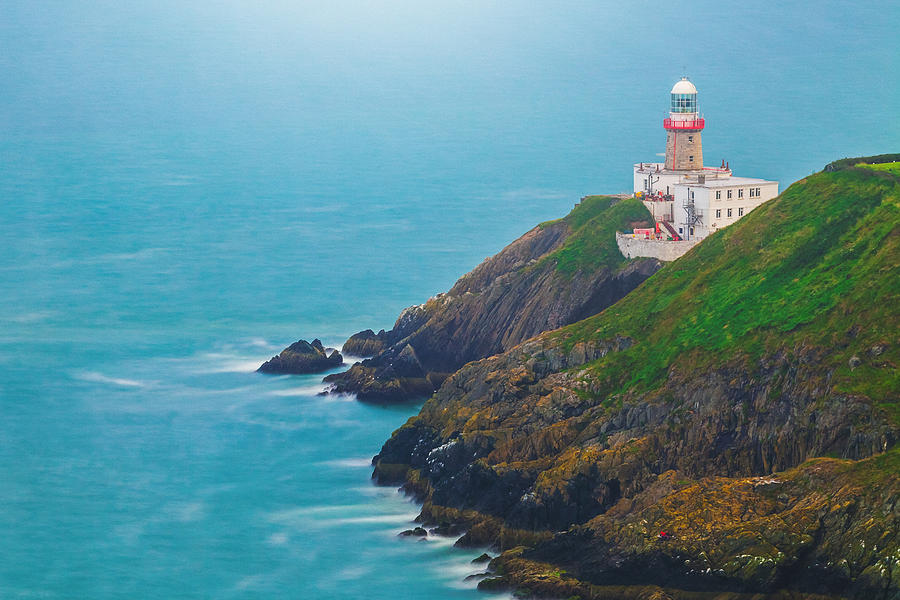 Baily Lighthouse on the southeastern part of Howth Head in Dublin, Ireland. Photograph by Peter Zelei Images