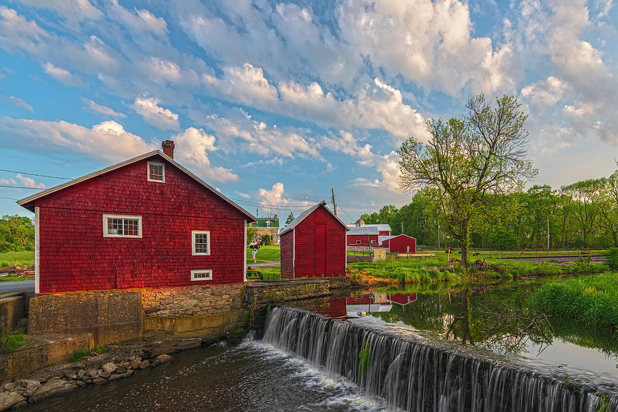 Baird Gristmill At Sunrise Photograph by Angelo Marcialis