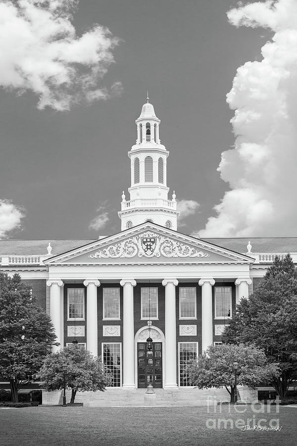 Baker Bloomberg at Harvard University Photograph by University Icons