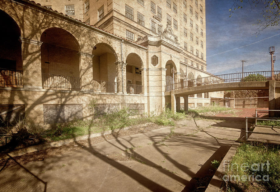 Baker Hotel Pool Bridge Photograph by Imagery by Charly