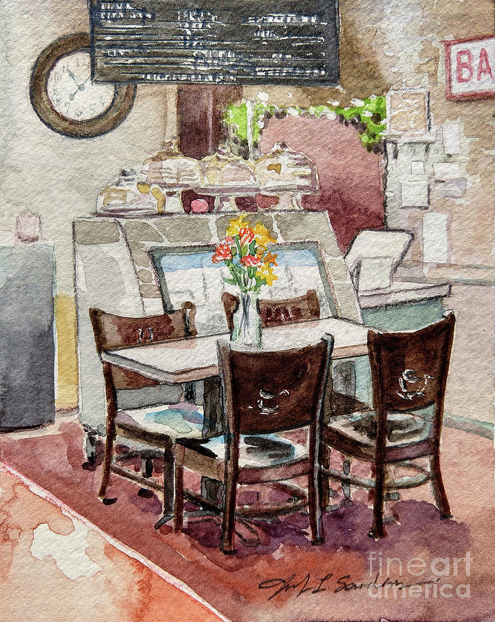 Bakers Cafe 2019 Painting by Jennifer Sowders Fine Art America