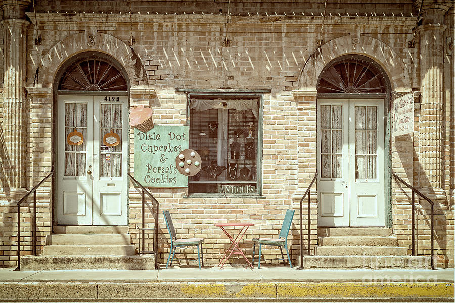 Bakery and Antiques Storefront  Photograph by Imagery by Charly