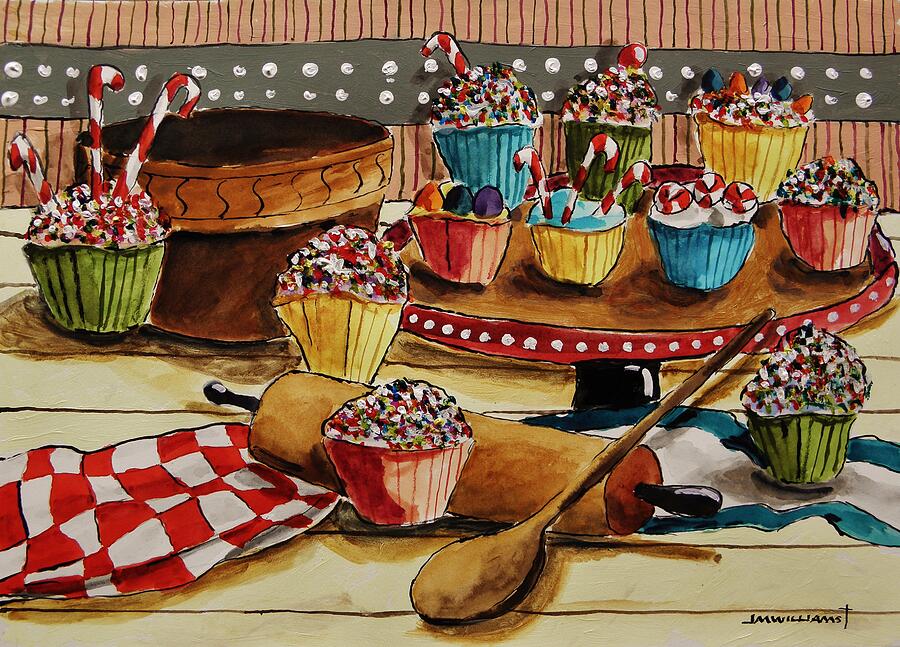 Baking Session Painting by John Williams