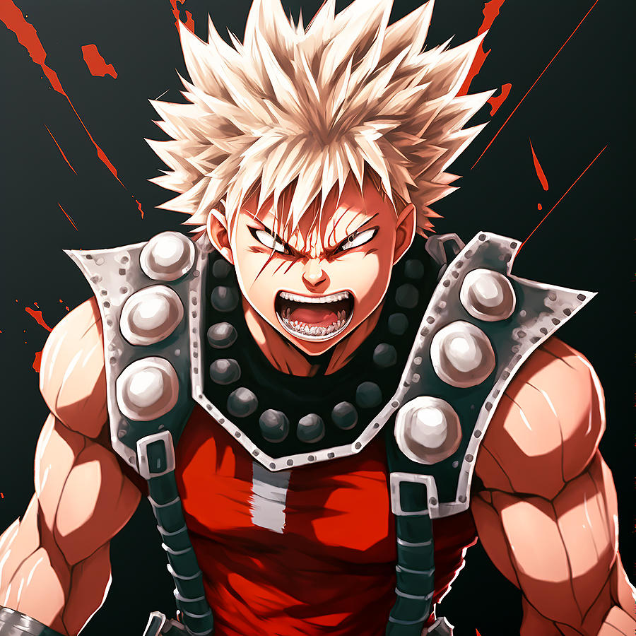 Bakugo Digital Art by Creationistlife - Pixels