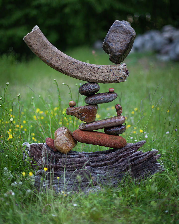 Balance #420 Sculpture by Pontus Jansson
