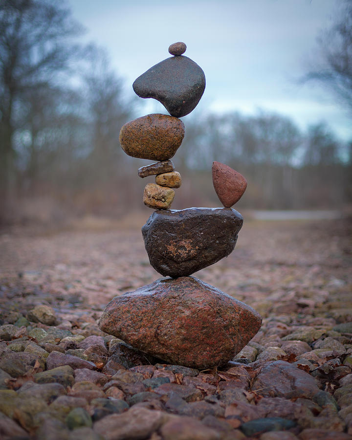 Balance #91 Sculpture by Pontus Jansson
