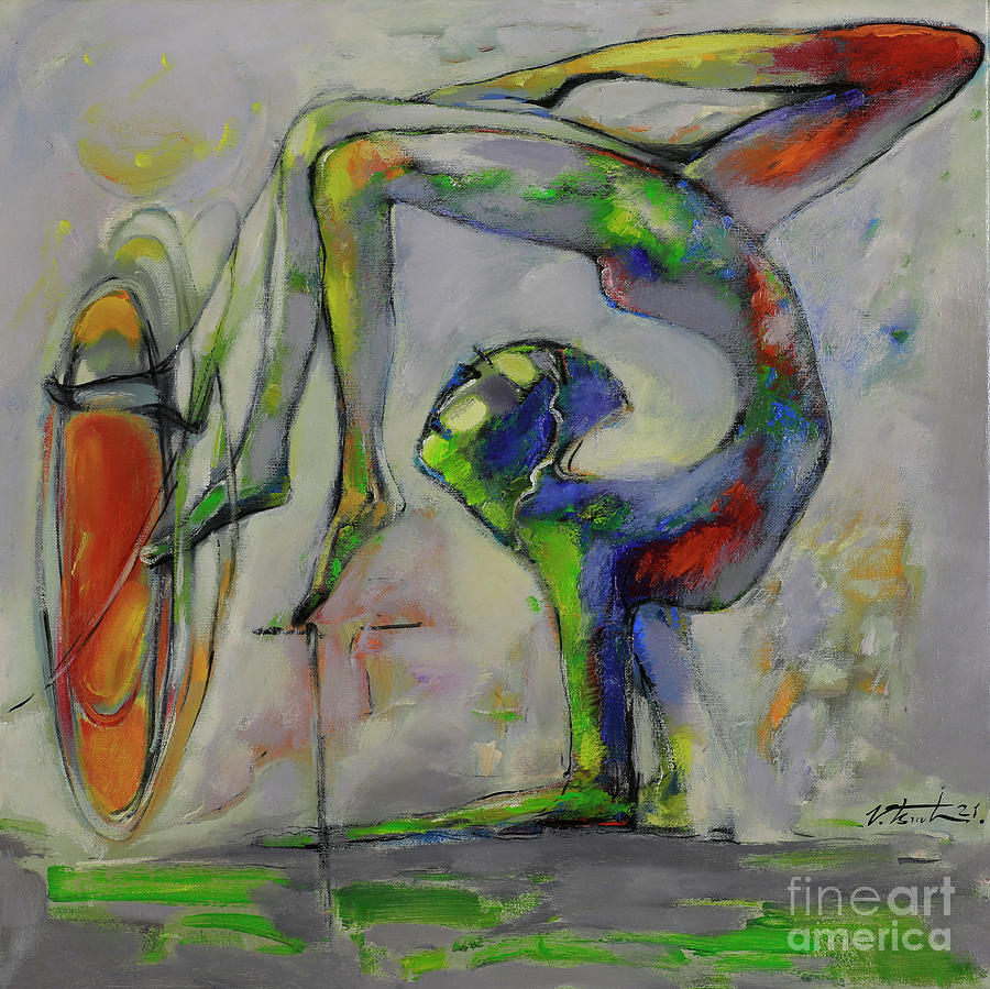 Balance Painting by Battsooj Urtnasan