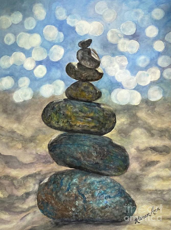 Balance Painting by Karen Ann