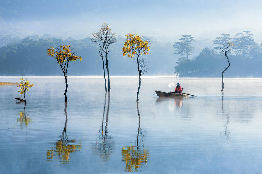 Balance Of Reflection Photograph by Khanh Bui Phu