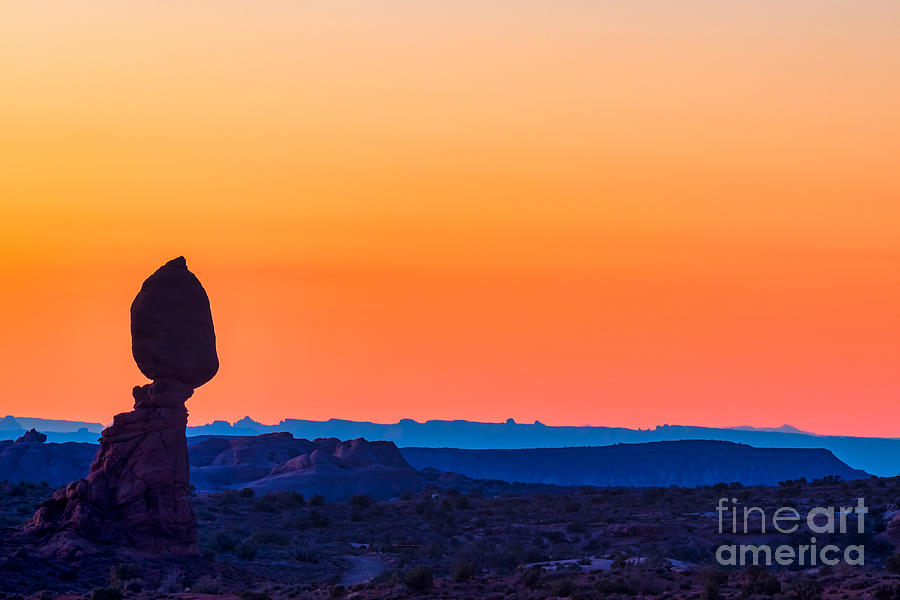 Balanced Rock in Arches National Park Photograph by Sam Antonio