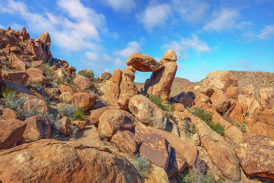 Balanced Rock in the Afternoon - Big Bend NP 1 Photograph by Rob ...