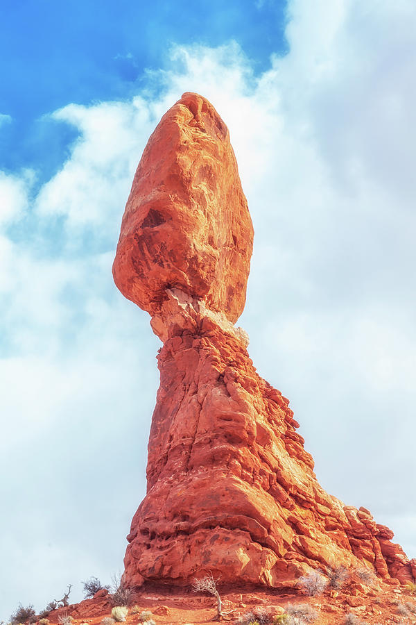 Balanced Rock Vertical Photograph by Marc Crumpler