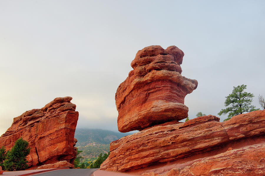 Balancing Rock-Garden of the Gods-Colorado Springs,Colorado Photograph ...