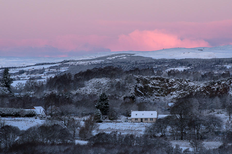 Balchraggan Winter Sunrise Photograph by Gavin MacRae