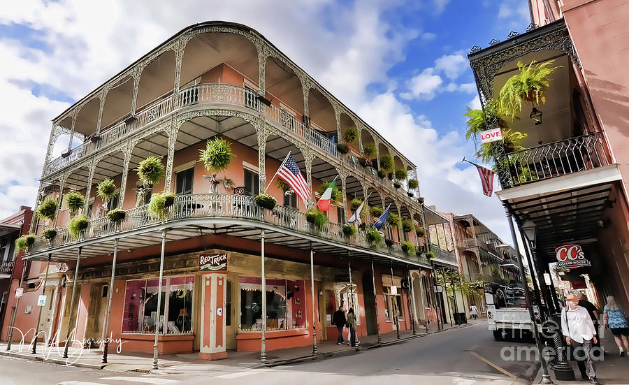 Balconies Over Bourbon St Photograph By Melissa Hicks Fine Art America   Balconies Over Bourbon St Melissa Hicks 