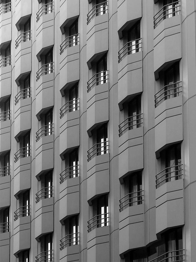 Balconies Photograph by Richard Reeve