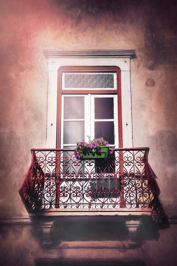 Balcony in Lisbon  Photograph by Carol Japp