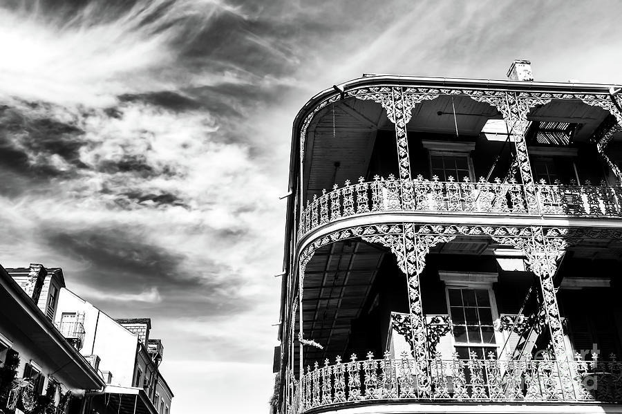 Balcony in New Orleans Photograph by John Rizzuto