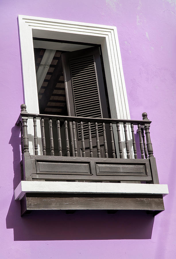 Balcony in Old San Juan Photograph by Phil Cardamone