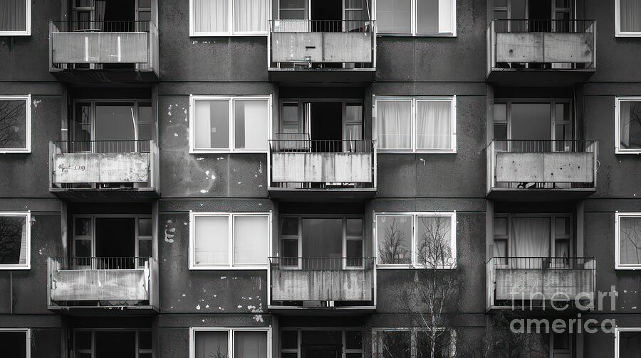 Architecture Photograph - Balcony Patterns by Lauren Blessinger