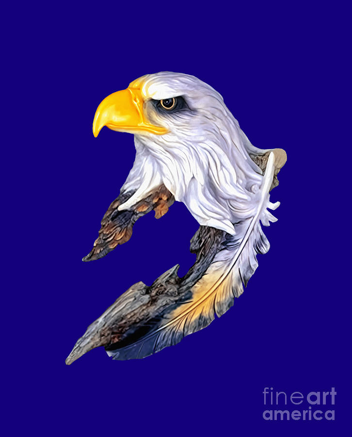 Bald Eagle Art Digital Art by Walter Colvin